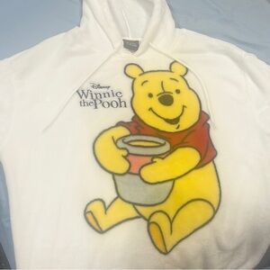 Disney Winnie the Pooh Yellow and White Hoodie